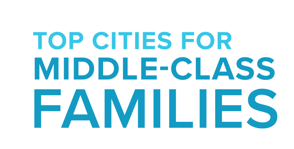 top cities for middle class families