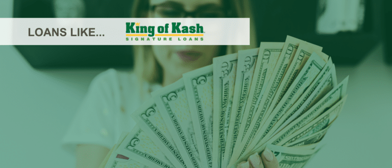 Loans like king of kash®