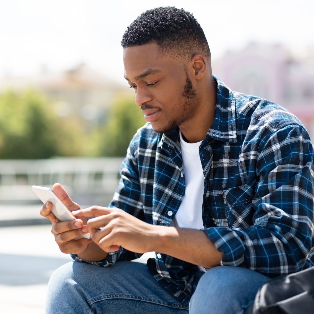 Person considering a bad credit loan